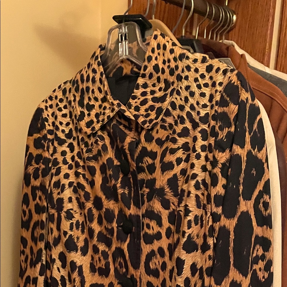 Women’s long coat.